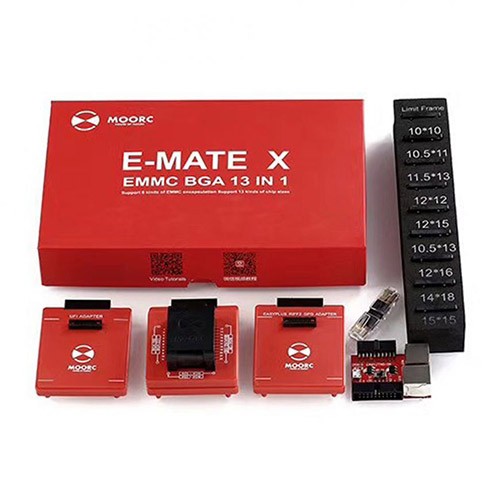 EMATE 13 IN 1 BGA EMMC ADAPTER SET FOR EMMC BOXES