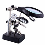 




 Features 

 A useful Aid for soldering work or model makers
 2 x adjustable...